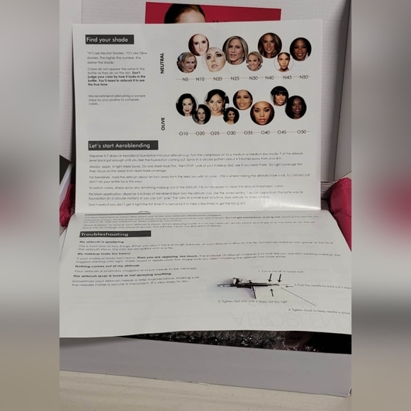 Aeroblend Airbrush Makeup Personal Starter Kit - Picture 10 of 15